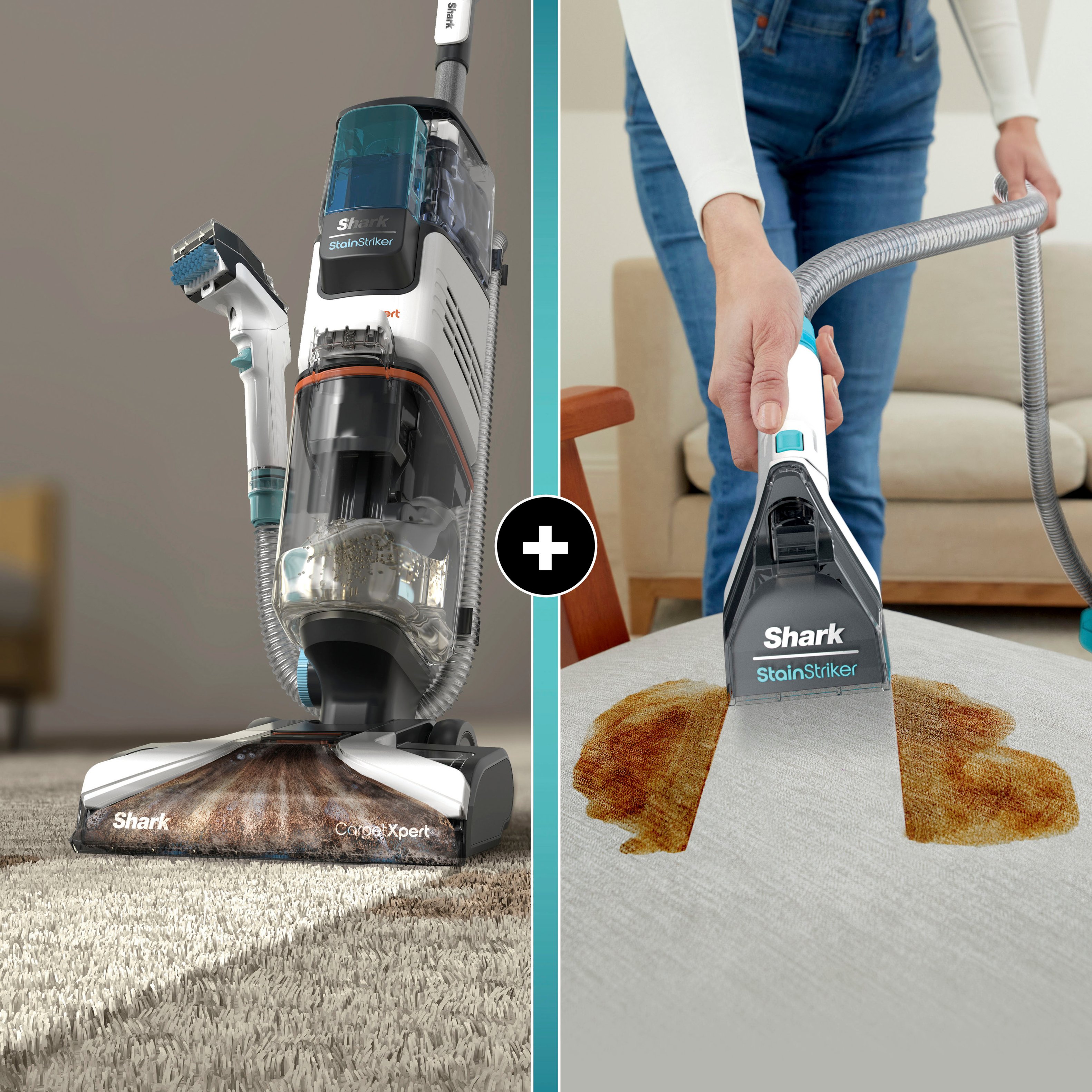 Shark EX201- CarpetXpert with Stainstriker Technology Corded Upright Vacuum